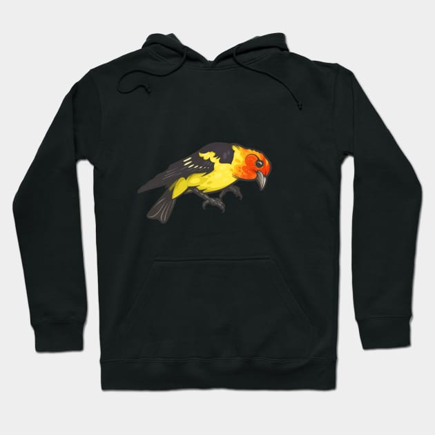 Western Tanager Hoodie by Ginboy